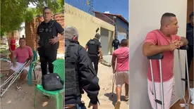 Foragido conhecido como 'Chebinha' é preso com drogas, munições e drone em Teresin (Foto: Reprodução)