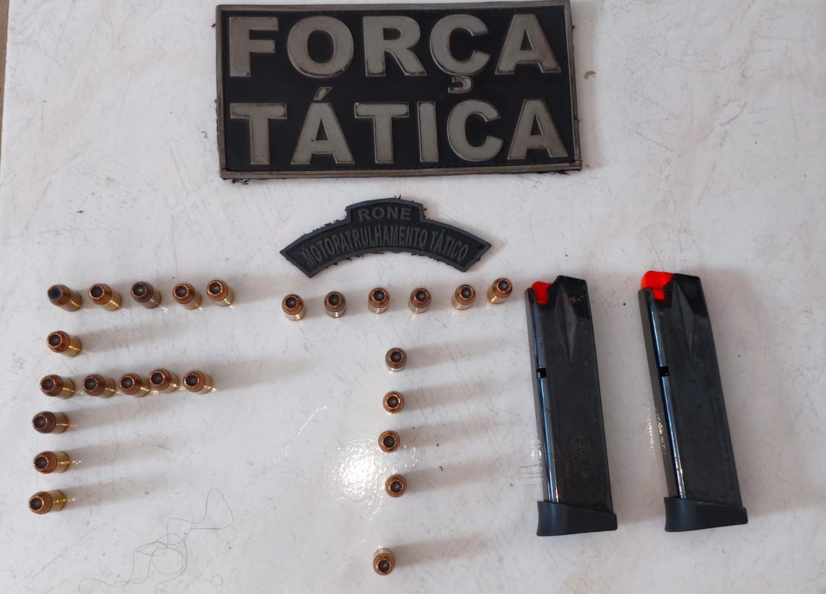 Força Tática recupera carregadores furtados da casa de policial em Campo Maior