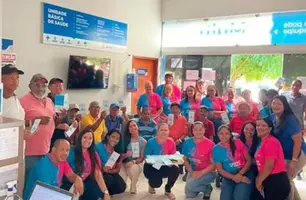 Gilbués promove roda de conversa do Novembro Azul na UBS São Benedito (Foto: Reprodução)