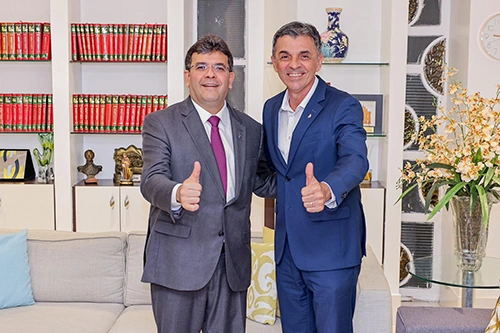 Governador Rafael Fonteles e Dr. Paulo Henrique