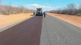 Governo do Estado investe no asfaltamento de duas novas rodovias no Piauí (Foto: Reprodução)