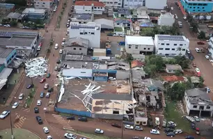 Governo garante verbas e serviços após tornado que atingiu o Paraná (Foto: Ari Dias/AEN)