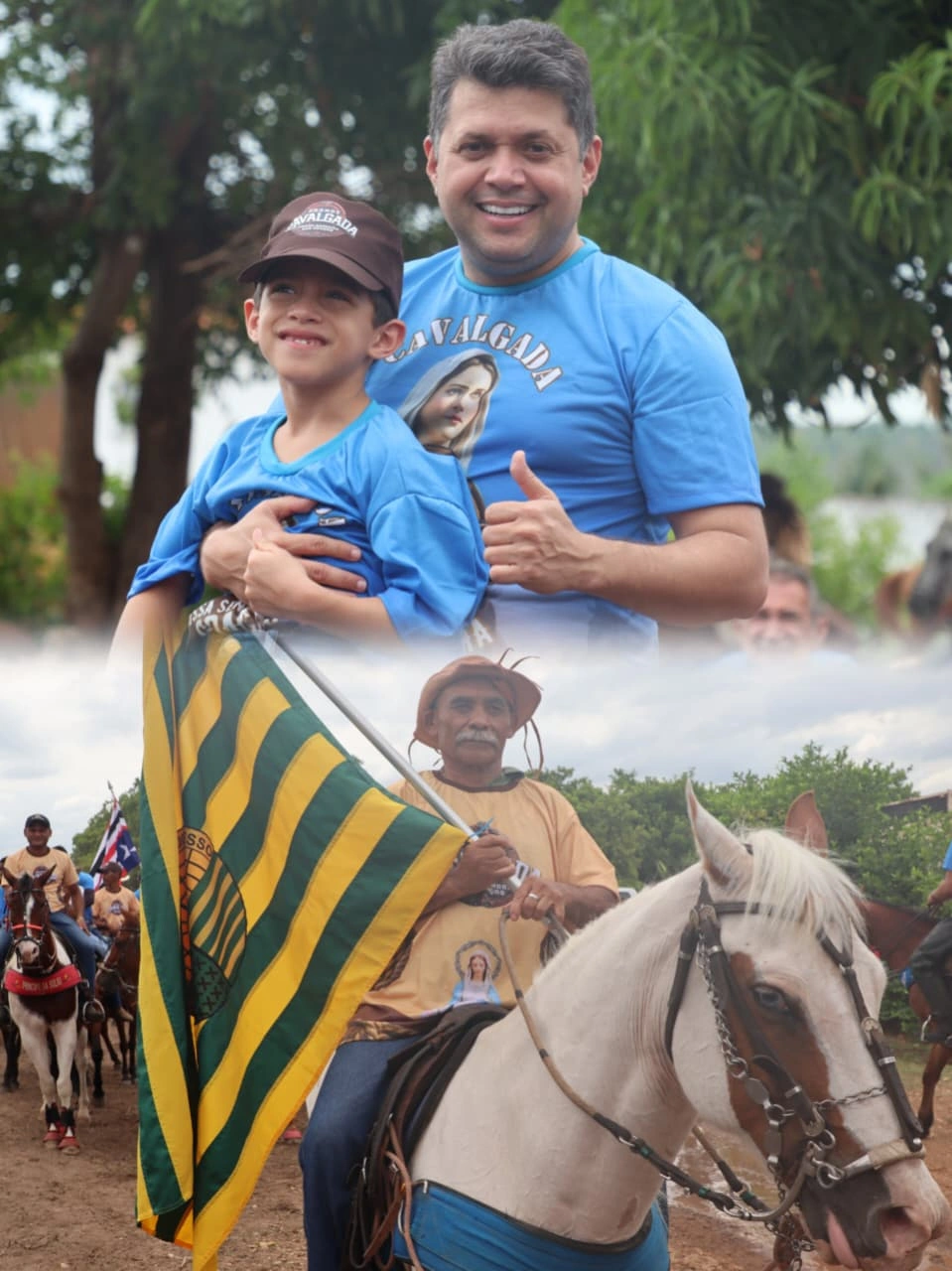 Grande Cavalgada reúne fé, tradição e multidão em Parnarama