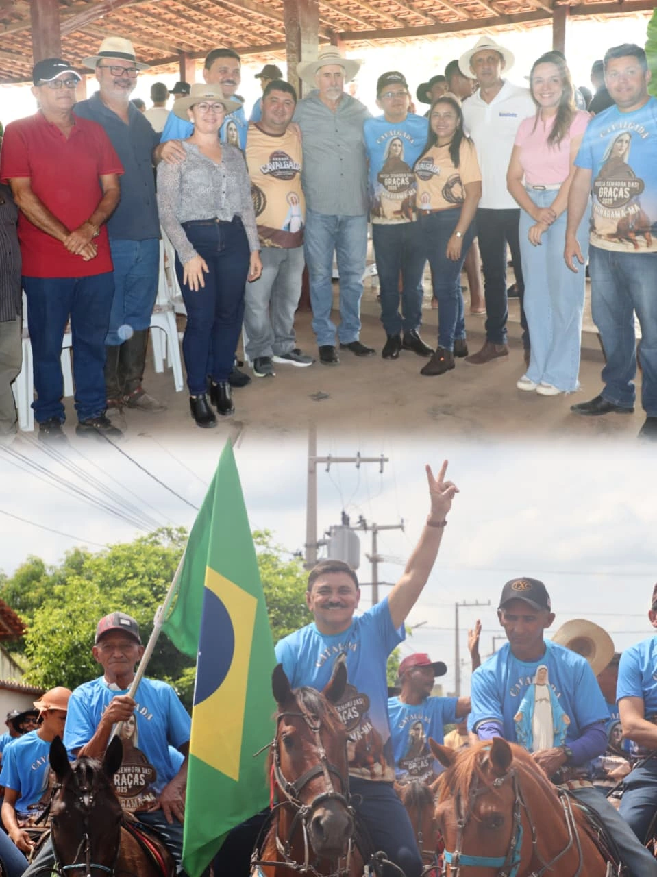 Grande Cavalgada reúne fé, tradição e multidão em Parnarama