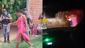 Guerra entre facções causa o terror na zona Sul de Teresina; jovem foi baleada (Foto: Repórter 12/Conecta Piauí)