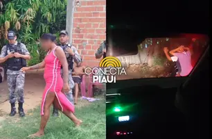 Guerra entre facções causa o terror na zona Sul de Teresina; jovem foi baleada (Foto: Repórter 12/Conecta Piauí)