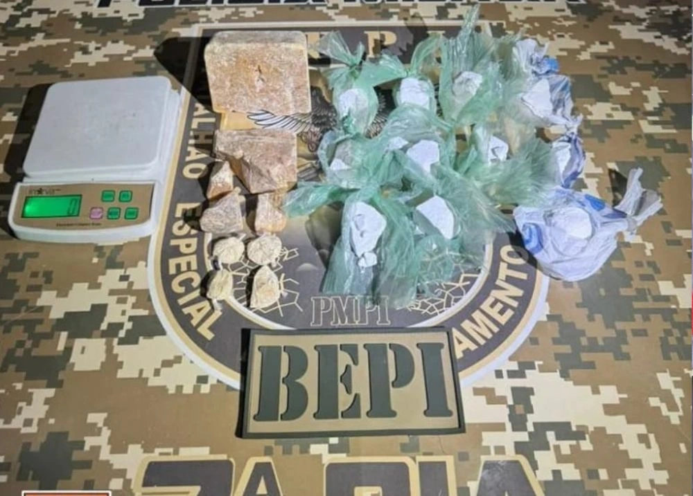 Homem com passagem pela polícia é preso com crack em Picos