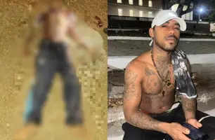 Homem é morto a tiros e outro fica ferido em campo de futebol em Miguel Alves (Foto: Reprodução)