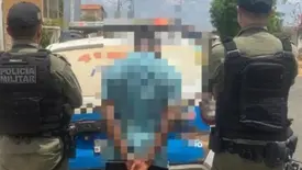 Homem é preso após esfaquear o padrasto em comunidade rural de Bocaina (Foto: Reprodução)