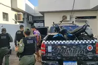 Homem é preso em União após tentar fugir com motocicleta roubada