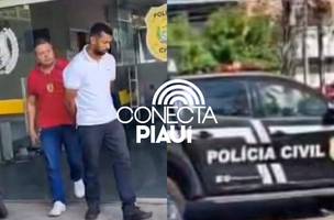 Homem é preso suspeito de envolvimento em homicídio na zona Leste de Teresina (Foto: Reprodução)