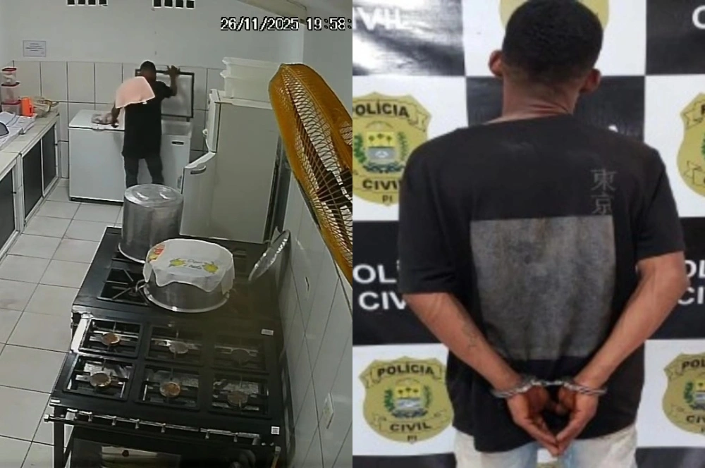 Homem é preso suspeito de furtar carne de escola pública em Oeiras