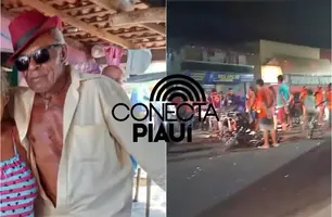 Idoso de 78 anos morre após grave acidente na avenida Pinheiro Machado, em Parnaíba (Foto: Reprodução)