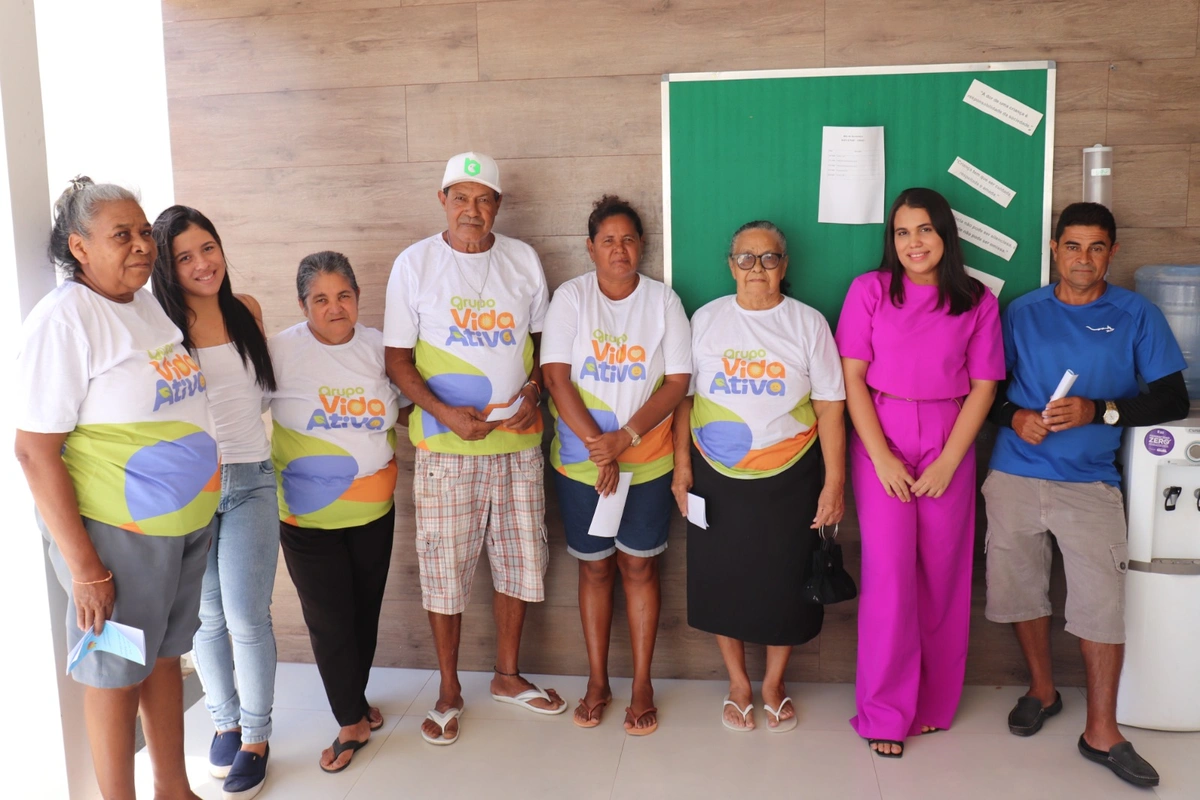 Idosos do SCFV do CRAS-I participam de palestra sobre 'Diabetes sob Controle'