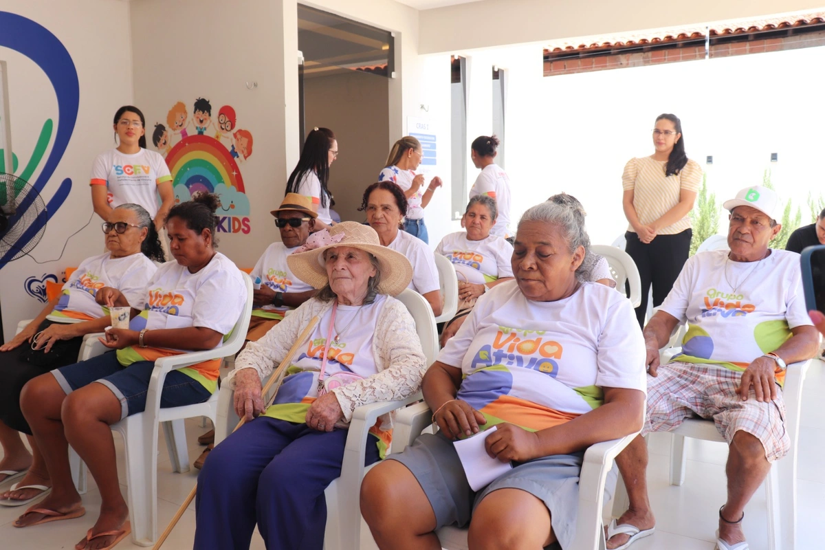 Idosos do SCFV do CRAS-I participam de palestra sobre 'Diabetes sob Controle'