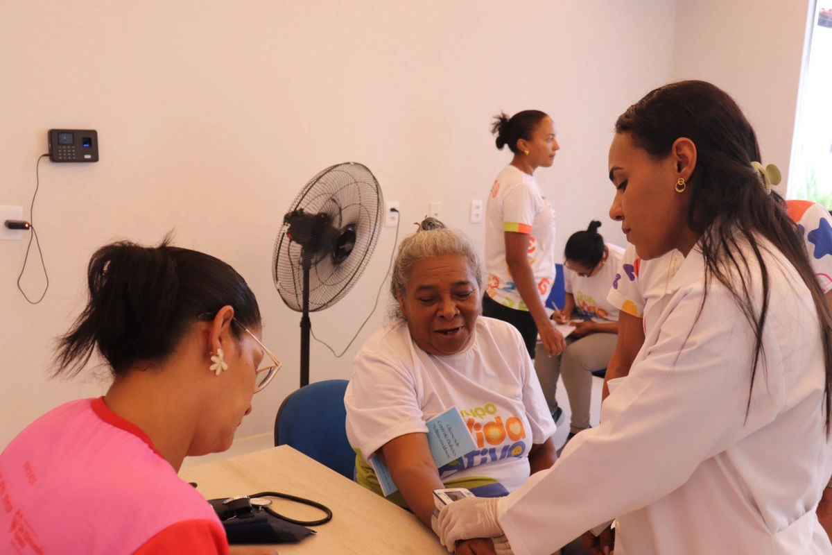 Idosos do SCFV do CRAS-I participam de palestra sobre 'Diabetes sob Controle'