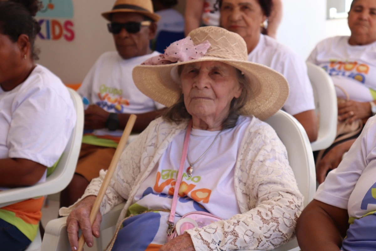 Idosos do SCFV do CRAS-I participam de palestra sobre 'Diabetes sob Controle'