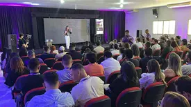 Imagens da palestra de Luma França (Foto: Conecta Piauí)
