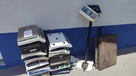 Imepi apreende 16 balanças falsificadas em comércios de Piripiri (Foto: Reprodução)