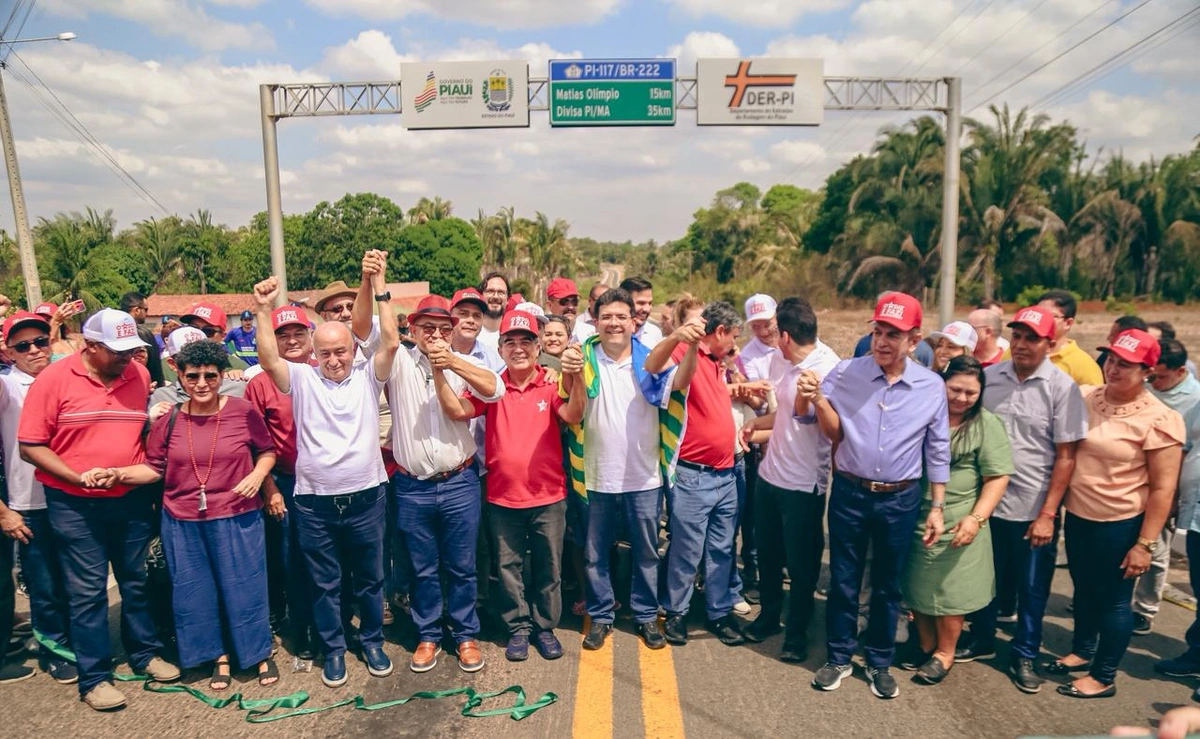 Inaugurada a PI-117/BR-222 entre São João do Arraial e Matias Olímpio