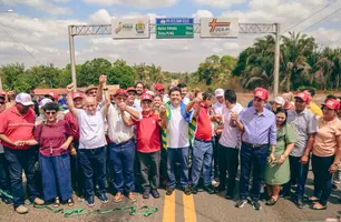 Inaugurada a PI-117/BR-222 entre São João do Arraial e Matias Olímpio (Foto: Reprodução)