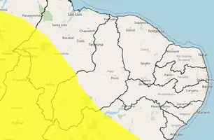 INMET emite alerta de chuvas intensas e ventos fortes no Piauí (Foto: Reprodução)