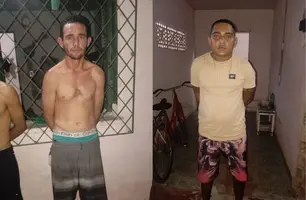 Inteligência da PM desarticula ponto de tráfico e prende dois homens em Parnaíba (Foto: Reprodução)