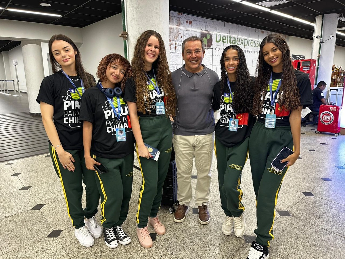 Intercambistas do Piauí embarcam para imersão tecnológica e educacional na China