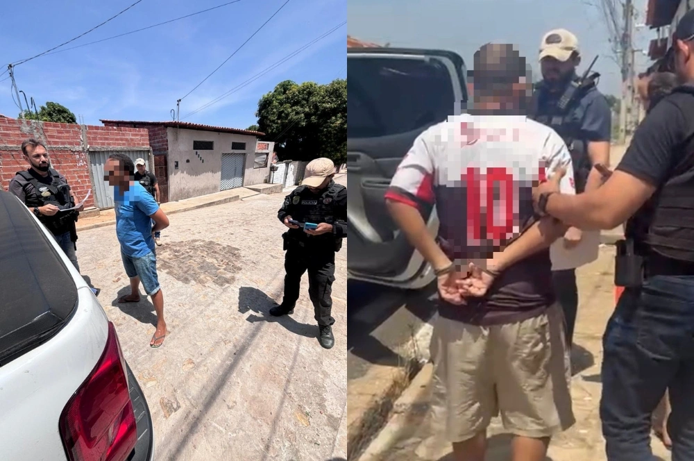 Investigado por homicídio e suspeito de bater na mãe são presos em Teresina