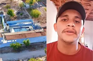 Jovem é encontrado desacordado no fundo de piscina e sofre lesão na coluna (Foto: Reprodução)