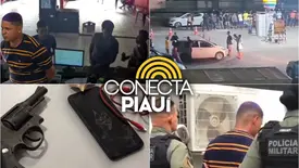 Jovem é preso após esconder arma em conveniência frequentada por faccionados (Foto: Conecta Piauí)
