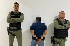 Jovem é preso por ameaçar e perturbar sossego de idoso na cidade de Pio IX