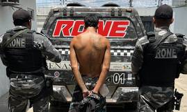 Juiz e família são feitos reféns durante assalto em Teresina; suspeito foi preso (Foto: Divulgação/RONE)