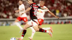 Lance de Flamengo x Red Bull Bragantino (Foto: Gilvan de Souza/Flamengo)