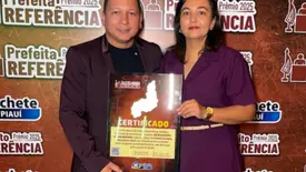 Lécio Gustavo comemora reconhecimento de prêmio Prefeito Referência 2025 (Foto: Reprodução)