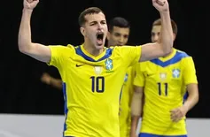 Após goleadas, Brasil conquista a Liga Evolução de Futsal - etapa zona norte