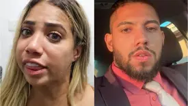 Letícia Ellen e o advogado Bruno Silva (Foto: Reprodução)