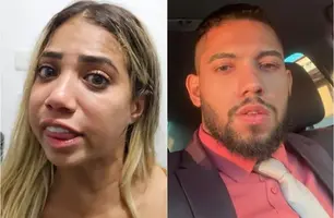 Letícia Ellen e o advogado Bruno Silva (Foto: Reprodução)