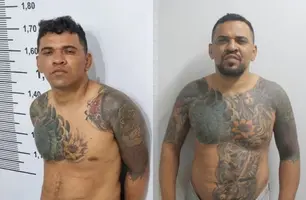 Líder do B40 alterou rosto para fugir da polícia do Piauí (Foto: Reprodução)