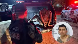 Líder do Bonde dos 40 foragido por diversos crimes é preso em Demerval Lobão (Foto: Reprodução)