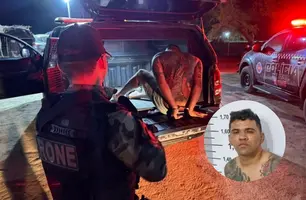 Líder do Bonde dos 40 foragido por diversos crimes é preso em Demerval Lobão (Foto: Reprodução)