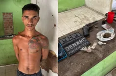 'Lorin' suspeito de vender drogas em casa perto de delegacia é preso em Teresina