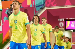 Luis Eduardo, zagueiro do Grêmio, no Mundial Sub-17 (Foto: Nelson Terme/CBF)