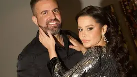 Maraisa e Fernando Mocó reatam romance e trocam beijos em festa de aniversário (Foto: Reprodução)