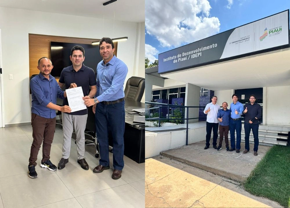 Marden Menezes participa da assinatura de ordens de serviço em dois municípios