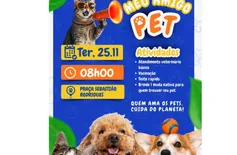 'Meu Amigo Pet': Anísio de Abreu realiza evento voltado ao cuidado dos animais