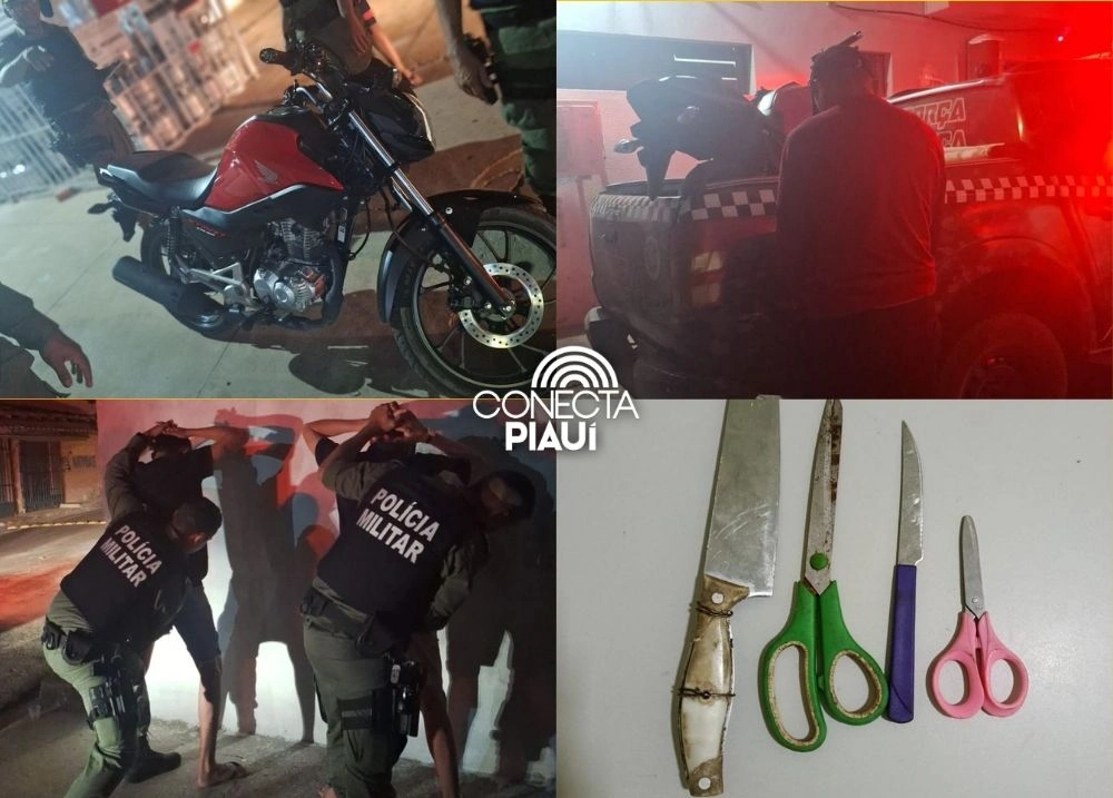 Moto roubada é recuperada em União e suspeito acaba preso durante abordagem