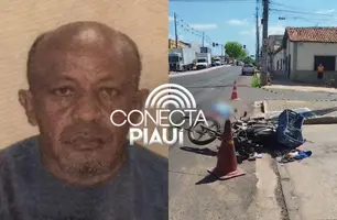Motociclista morre após colisão contra caminhão em Teresina (Foto: Reprodução)