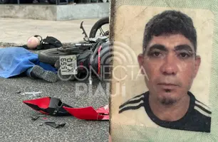 Motociclista morre em grave colisão na zona Leste de Teresina (Foto: Conecta Piauí)