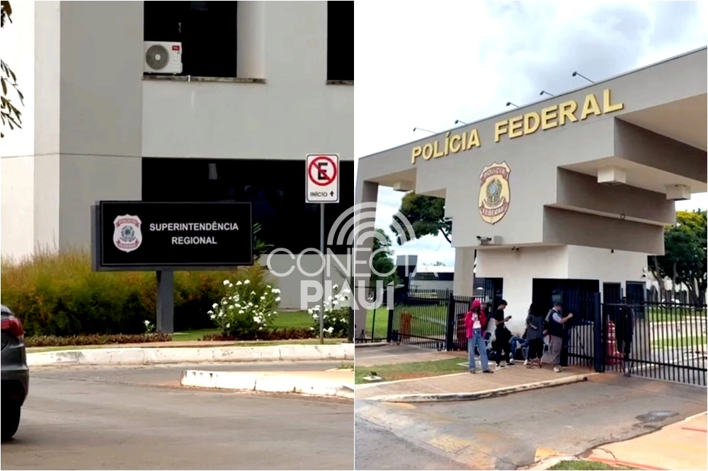 Movimentação na Polícia Federal em Brasília após prisão de Bolsonaro